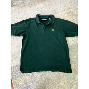 Slazengers Masters Polo Shirt Mens XL Green Augusta National Golf Shop